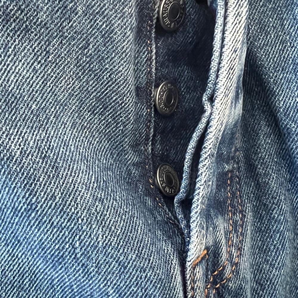 Levi’s 501 denim size 25 length 30 - Picture 5 of 5